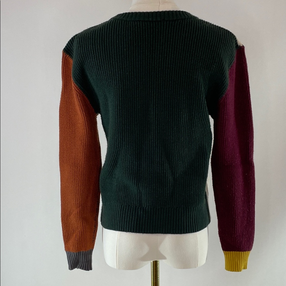 Central Park West Sloane Whipstitch Sweater, S - Picture 6 of 9